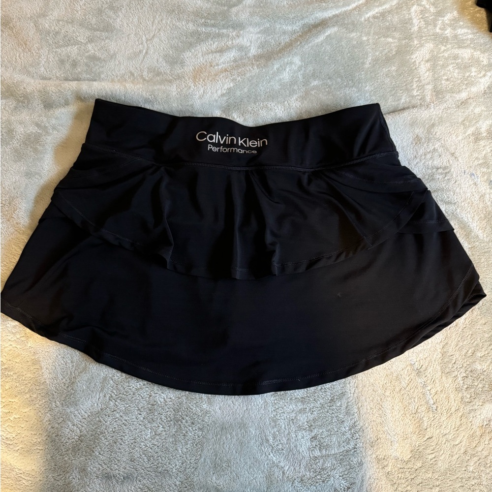 Calvin Klein Black Performance Skirt